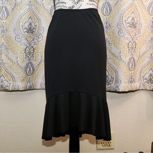 Hiatus High/Low Skirt - Made in the USA - Size Medium